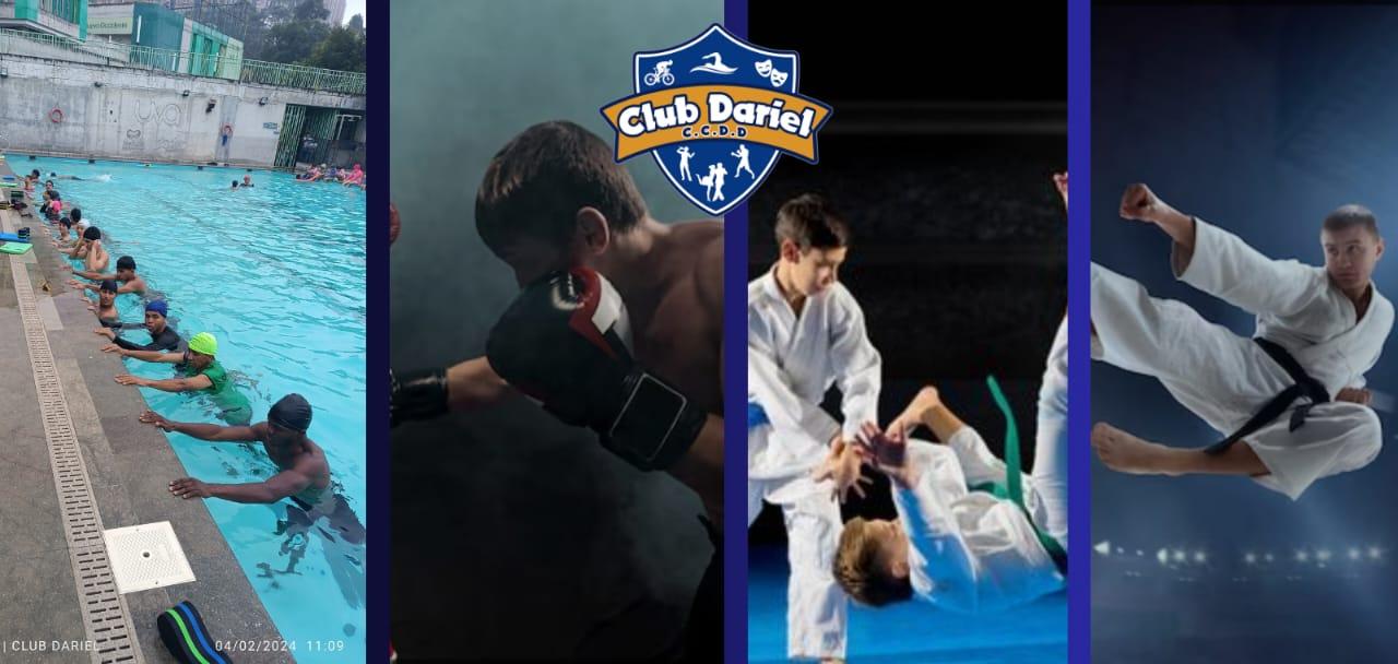 Club Deportivo Dariel - El deporte es cuerpo fuerte, mente sana - Club deportivo, deporte, natacion, natación, judo, karate, boxeo, entrenamiento, salud